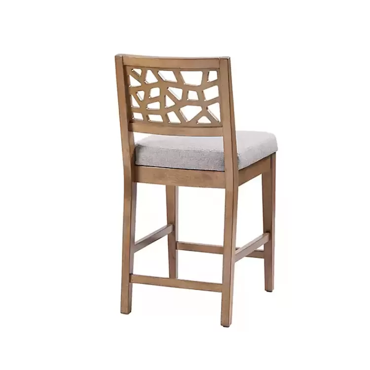 gray_upholstered_oak_crackle_counter_stool_4.webp Upholstered Oak Crackle Counter Stool>Kirklands Home Clearance