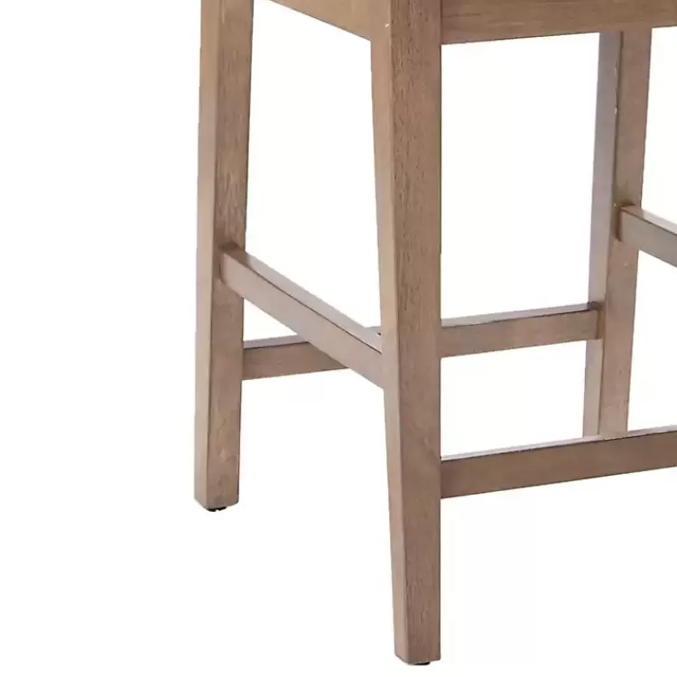 gray_upholstered_oak_crackle_counter_stool_5.webp Upholstered Oak Crackle Counter Stool>Kirklands Home Clearance