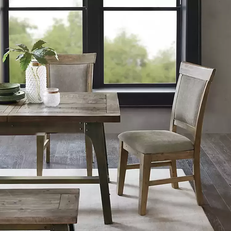 Upholstered Rustic Dining Chairs, Set of 2>Kirklands Home Fashion