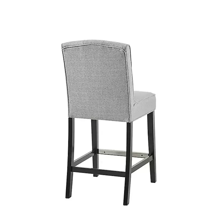 gray_upholstered_tufted_button_back_counter_stool_4.webp Upholstered Tufted Button Back Counter Stool>Kirklands Home Sale
