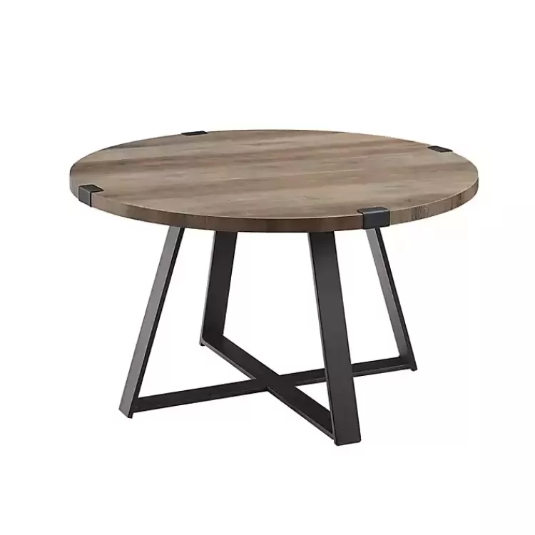 Urban Rustic Round Coffee Table>Kirklands Home Discount