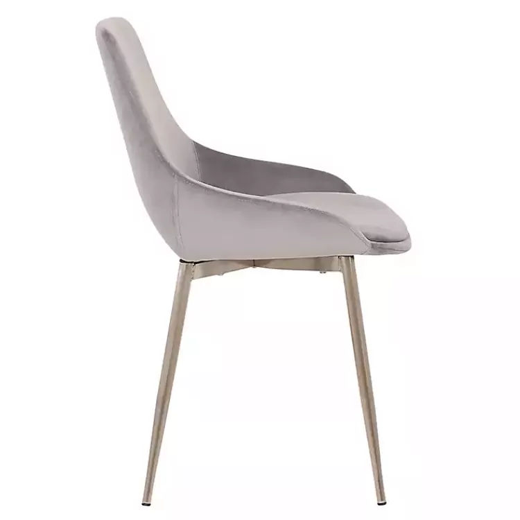gray_velvet_heidi_dining_chair_2.webp Velvet Heidi Dining Chair>Kirklands Home Clearance