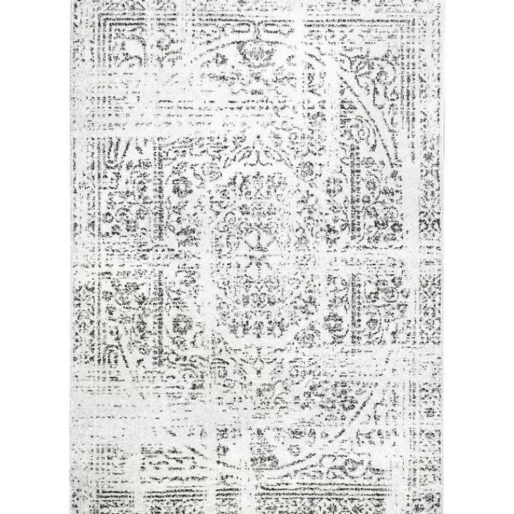 Gray Vintage Distressed Area Rug, 10x14>Kirklands Home Store