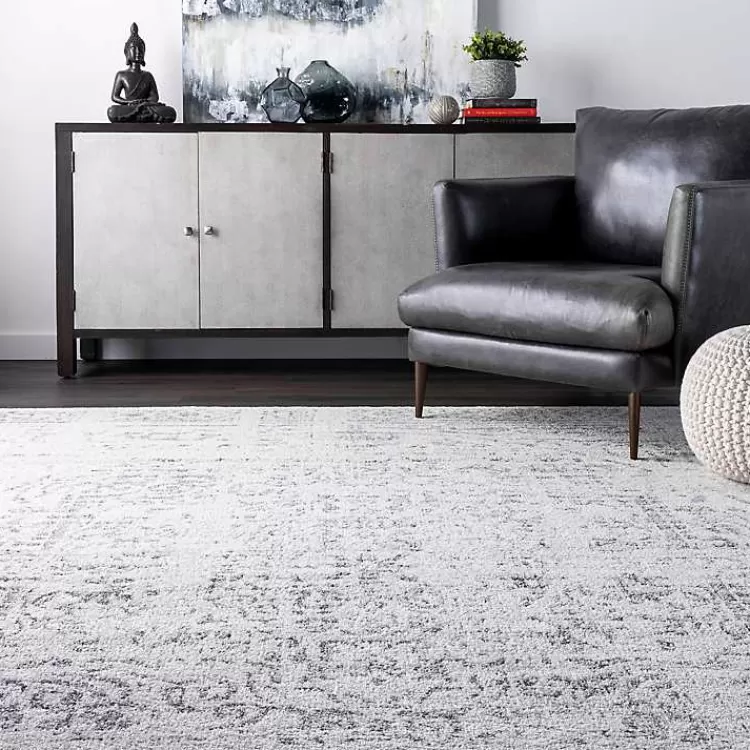 gray_vintage_distressed_area_rug_x_2.webp Gray Vintage Distressed Area Rug, 10x14>Kirklands Home Store