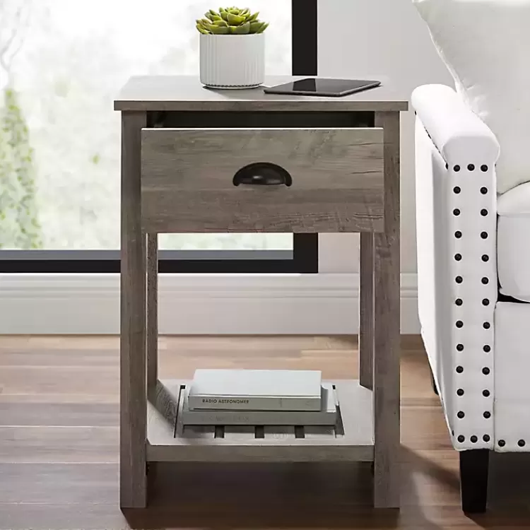 Wash Country Accent Table>Kirklands Home New