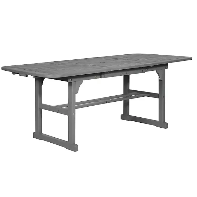 Wash Extendable Outdoor Dining Table>Kirklands Home Clearance
