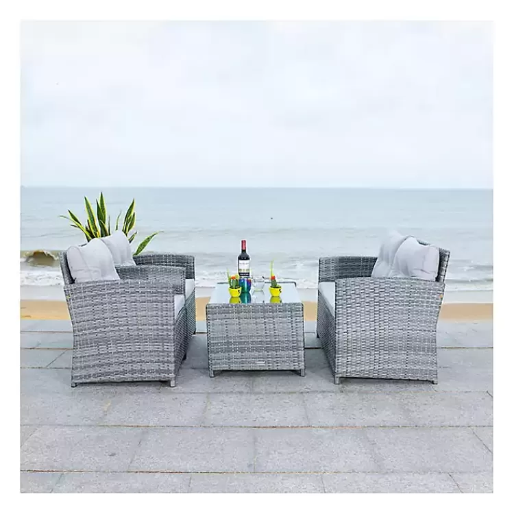 gray_wicker_pc_deluxe_outdoor_living_set_3.webp Wicker 4-pc. Deluxe Outdoor Living Set>Kirklands Home Cheap