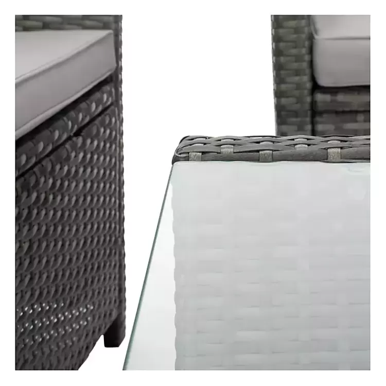 gray_wicker_pc_deluxe_outdoor_living_set_7.webp Wicker 4-pc. Deluxe Outdoor Living Set>Kirklands Home Cheap