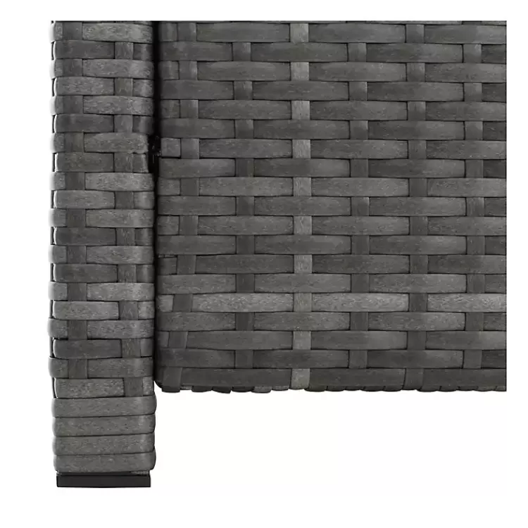 gray_wicker_pc_deluxe_outdoor_living_set_8.webp Wicker 4-pc. Deluxe Outdoor Living Set>Kirklands Home Cheap