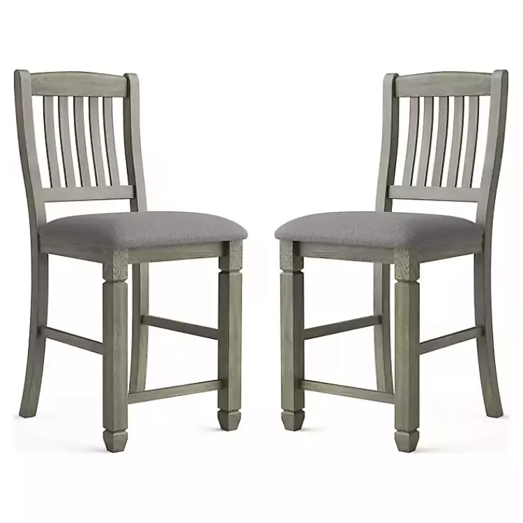Wire-Brushed Noreste Counter Stools, Set of 2>Kirklands Home Outlet