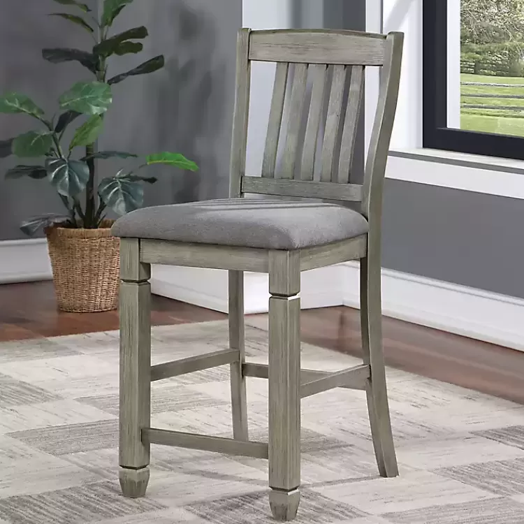 Wire-Brushed Noreste Counter Stools, Set of 2>Kirklands Home Outlet