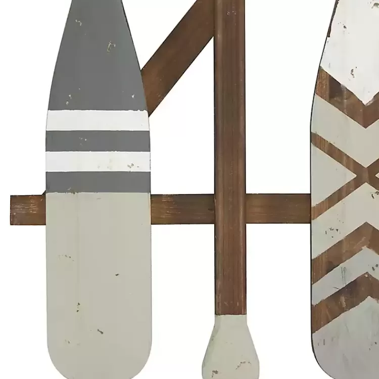 gray_wood_arrow_and_striped_paddle_wall_plaque_2.webp Gray Wood Arrow and Striped Paddle Wall Plaque>Kirklands Home New