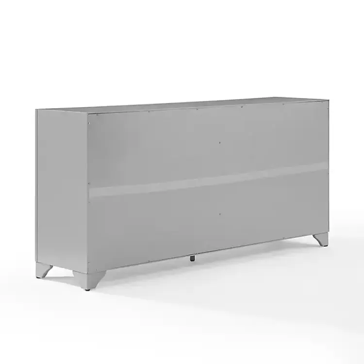 gray_wood_door_sideboard_cabinet_2.webp Wood 4-Door Sideboard Cabinet>Kirklands Home Discount