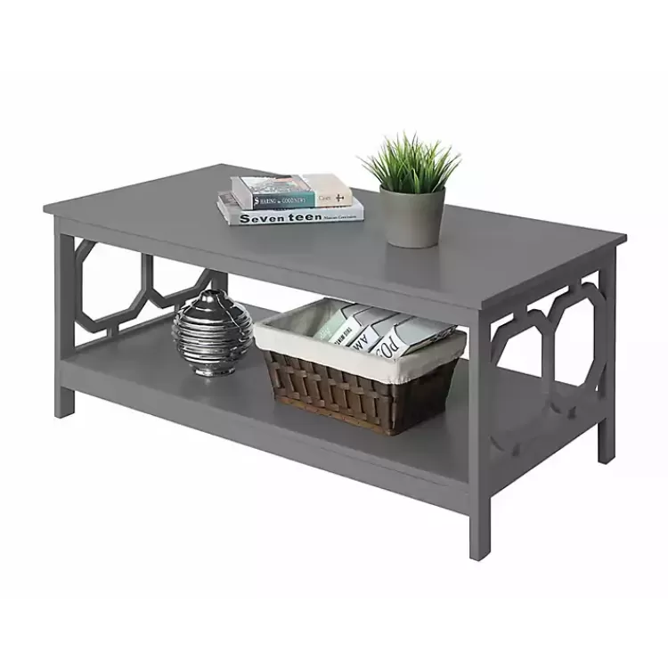 gray_wood_geometric_sides_coffee_table_2.webp Wood Geometric Sides Coffee Table>Kirklands Home Store