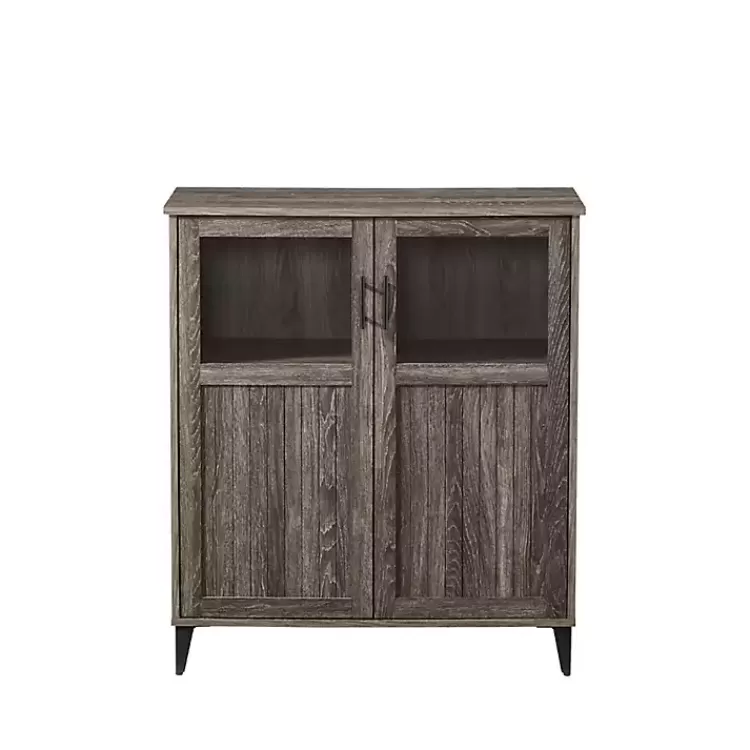 gray_wood_glass_windows_storage_cabinet_3.webp Wood Glass Windows Storage Cabinet>Kirklands Home Cheap