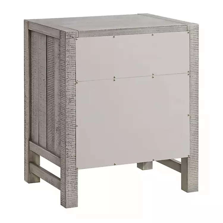 gray_wood_open_shelf_nightstand_4.webp Wood Open Shelf Nightstand>Kirklands Home Clearance