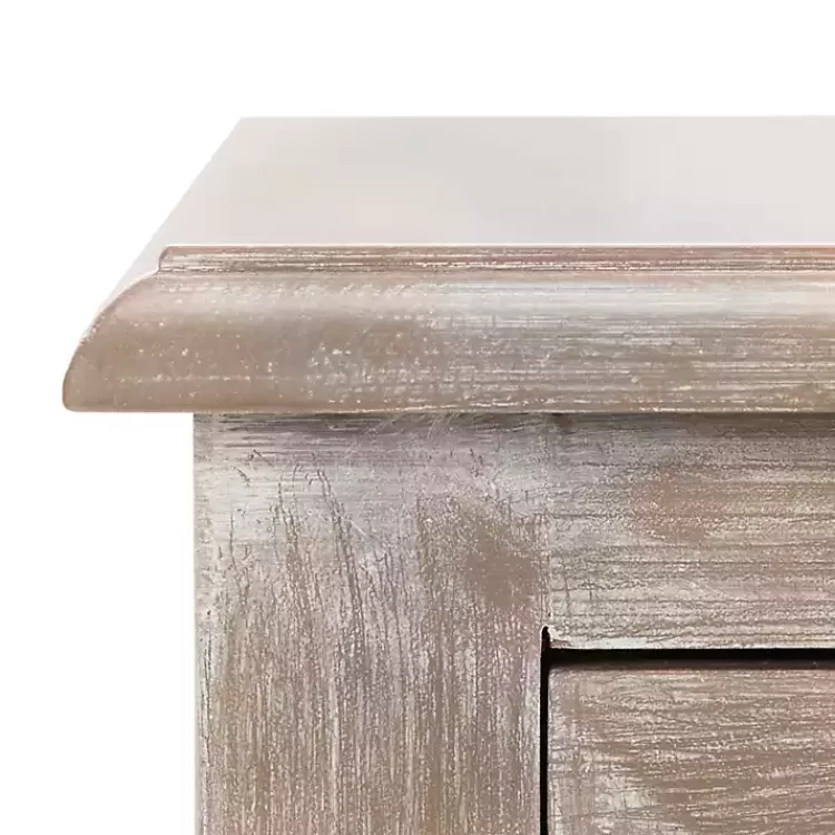 Wood Side Table with Baskets>Kirklands Home Discount