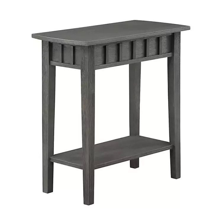 Wood Slat Accent Table>Kirklands Home Fashion
