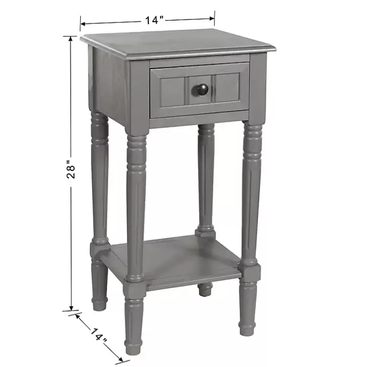 gray_wood_square_hampton_accent_table_7.webp Wood Square Hampton Accent Table>Kirklands Home Store