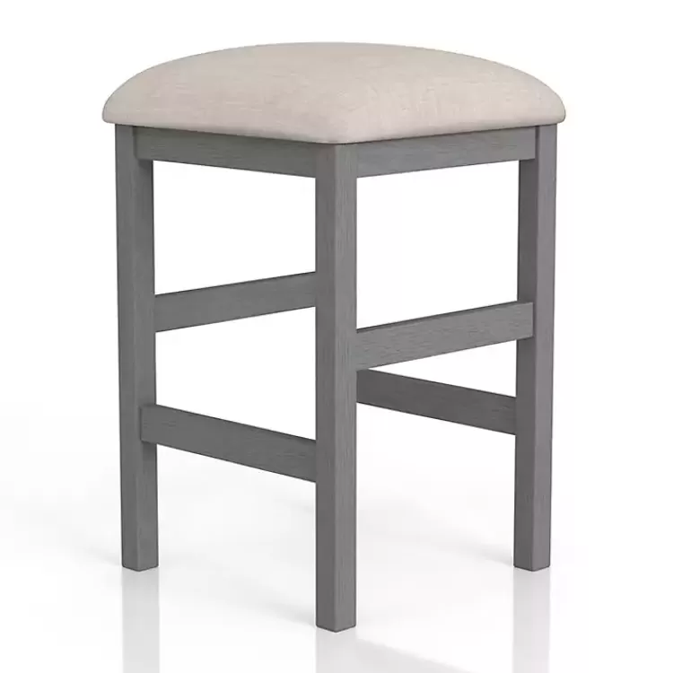 Wood Upholstered Seat 2-pc. Counter Stool Set>Kirklands Home Clearance