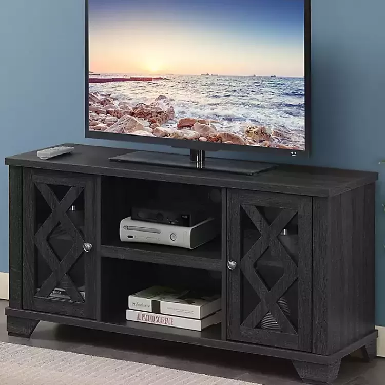 Wood X Doors Media Cabinet>Kirklands Home Sale