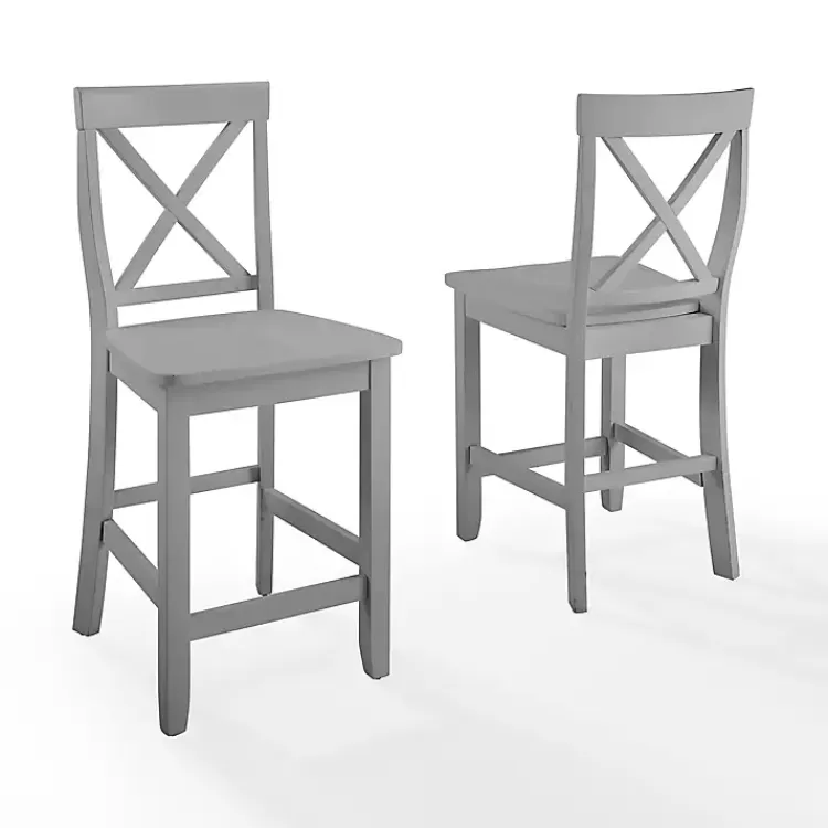 Wood X-Back Counter Stools, Set of 2>Kirklands Home Outlet