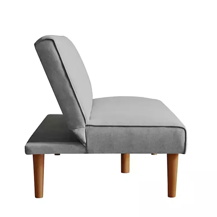 gray_woven_channel_convertible_sofa_6.webp Woven Channel Convertible Sofa>Kirklands Home Outlet