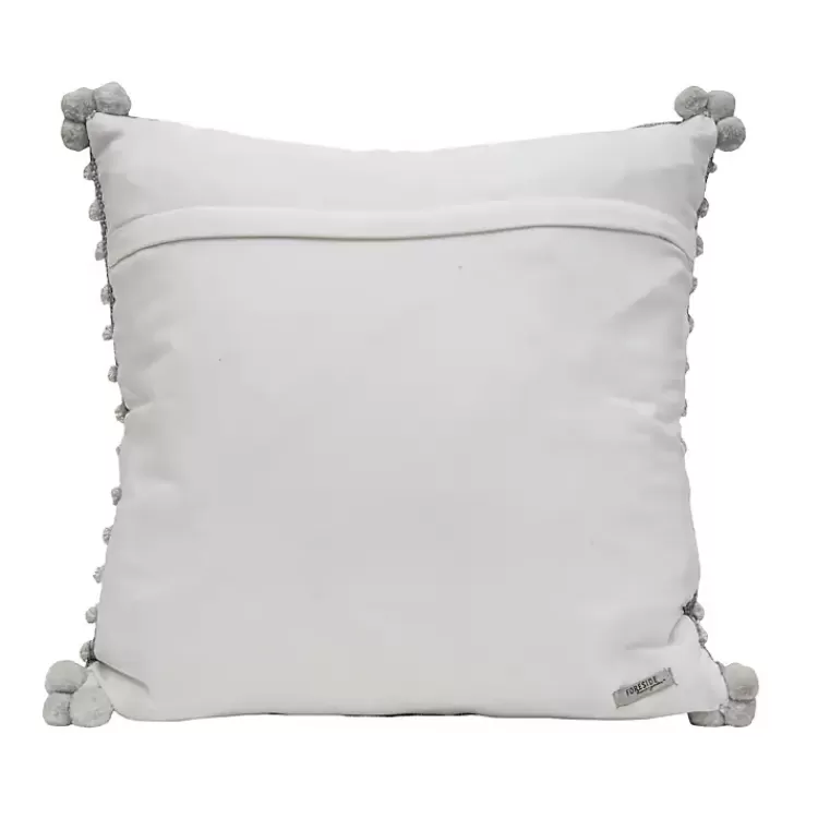 gray_woven_knots_outdoor_pillow_2.webp Woven Knots Outdoor Pillow>Kirklands Home Best Sale