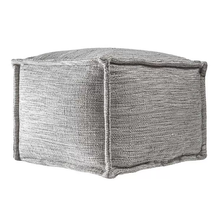 Woven Outdoor Pouf>Kirklands Home Best Sale