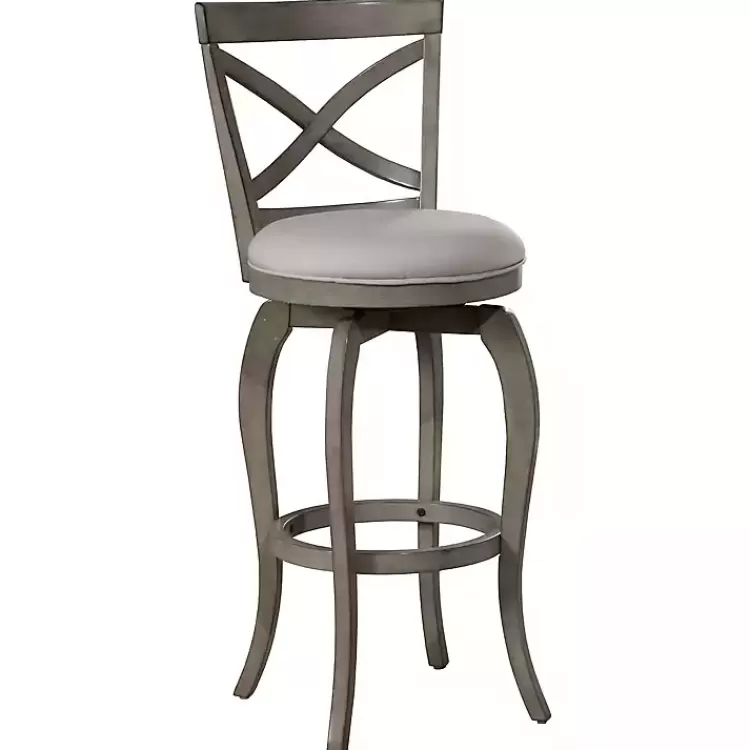 X-Back Swivel Bar Stool>Kirklands Home Cheap