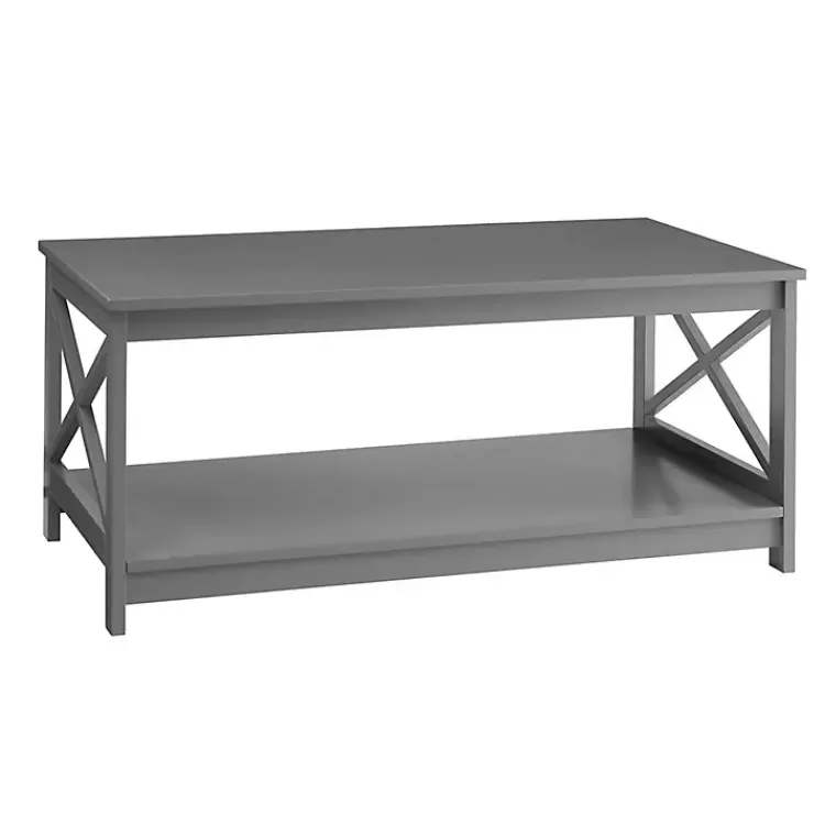 X-Frame Single Shelf Coffee Table>Kirklands Home Cheap