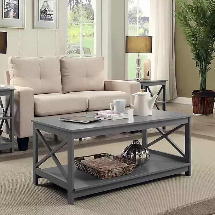 X-Frame Single Shelf Coffee Table>Kirklands Home Cheap