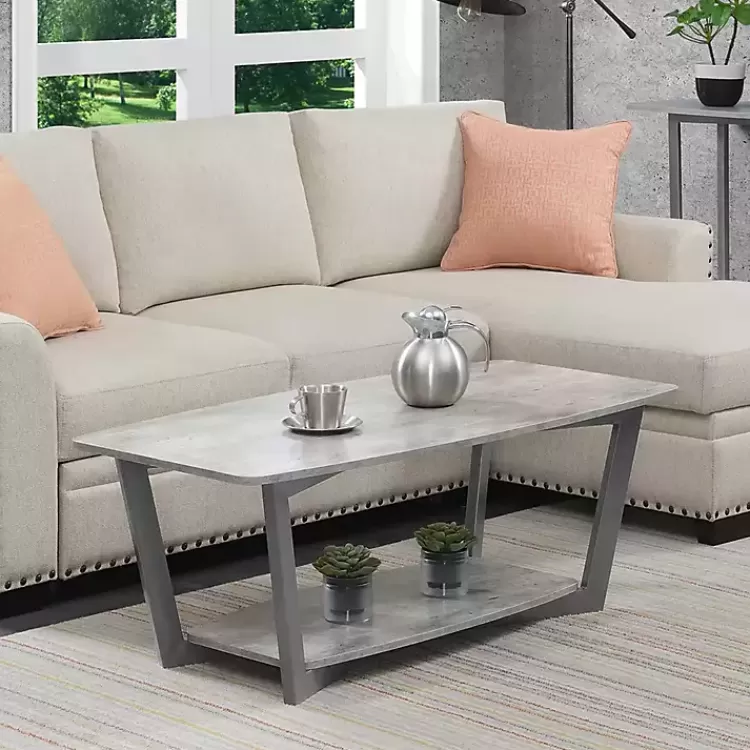 stone Joanne Coffee Table>Kirklands Home Hot