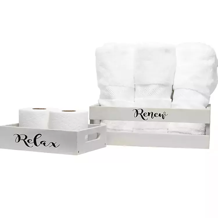 graywash_pc_bathroom_accessories_set_5.webp wash 3-pc. Bathroom Accessories Set>Kirklands Home Clearance