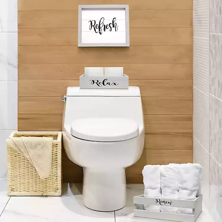 graywash_pc_bathroom_accessories_set_7.webp wash 3-pc. Bathroom Accessories Set>Kirklands Home Clearance