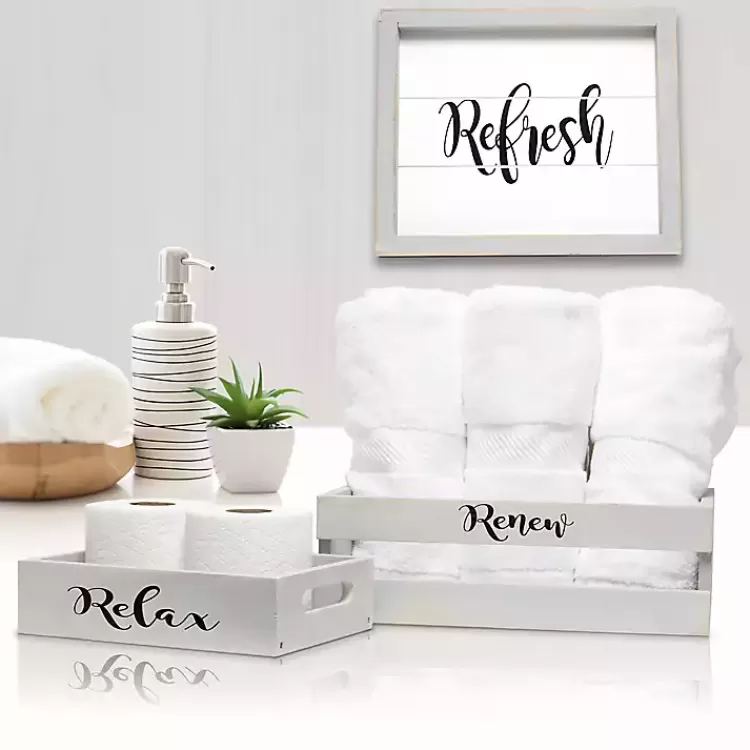 graywash_pc_bathroom_accessories_set_8.webp wash 3-pc. Bathroom Accessories Set>Kirklands Home Clearance