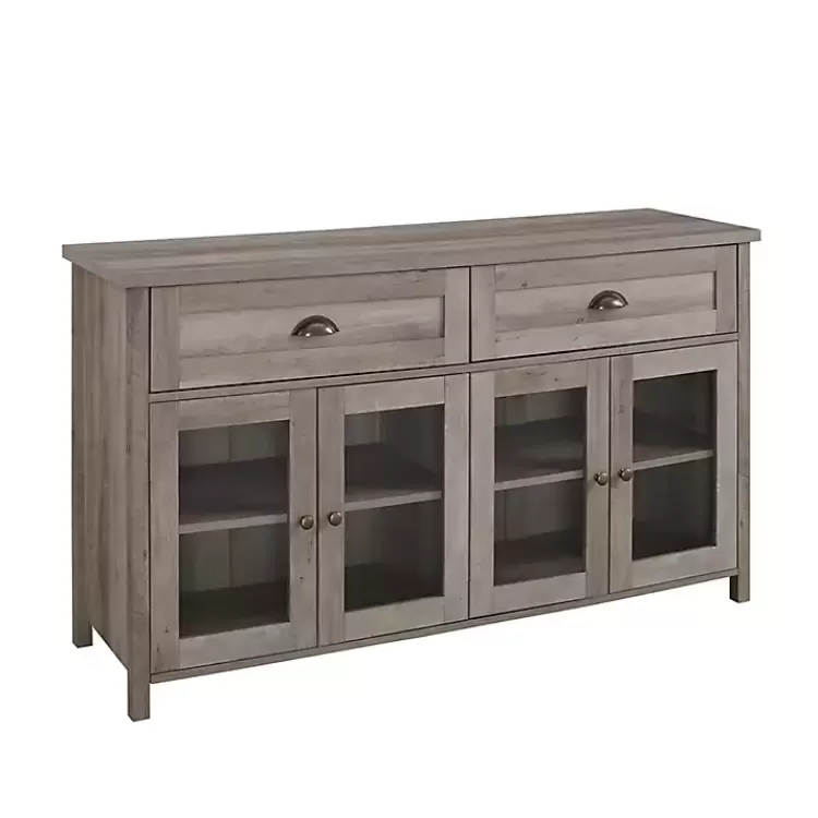 wash Rustic Glass Front Sideboard>Kirklands Home Best