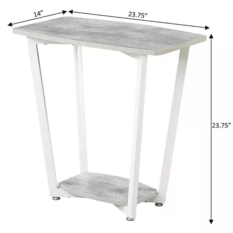 graywash_white_joanne_accent_table_3.webp Graywash Joanne Accent Table>Kirklands Home Cheap