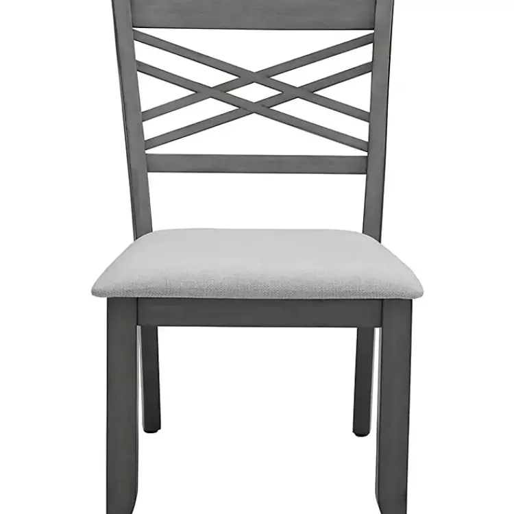 graywash_wood_xback_dining_chairs_set_of__4.webp Graywash Wood X-Back Dining Chairs, Set of 2>Kirklands Home Best Sale