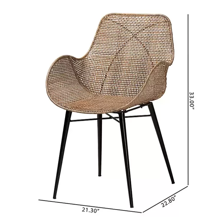 graywashed_metal_flared_dining_chairs_set_of__8.webp Graywashed Metal Flared Dining Chairs, Set of 2>Kirklands Home Store