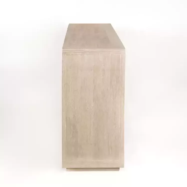 graywashed_wood_herringbone_sideboard_3.webp Graywashed Wood Herringbone Sideboard>Kirklands Home Sale