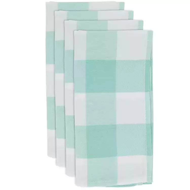 and White Buffalo Plaid Napkins, Set of 4>Kirklands Home Online