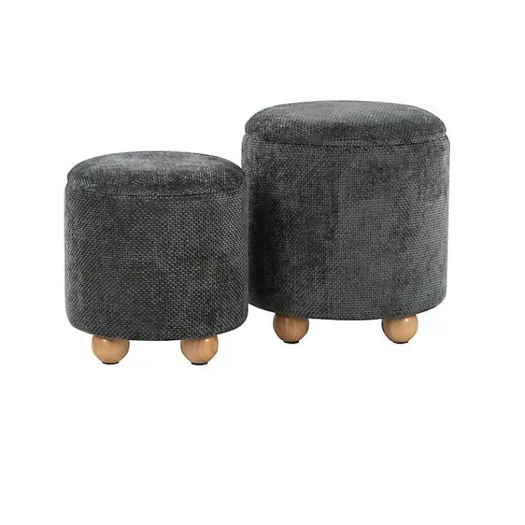 Bacci Nesting Ottomans, Set of 2>Kirklands Home Shop