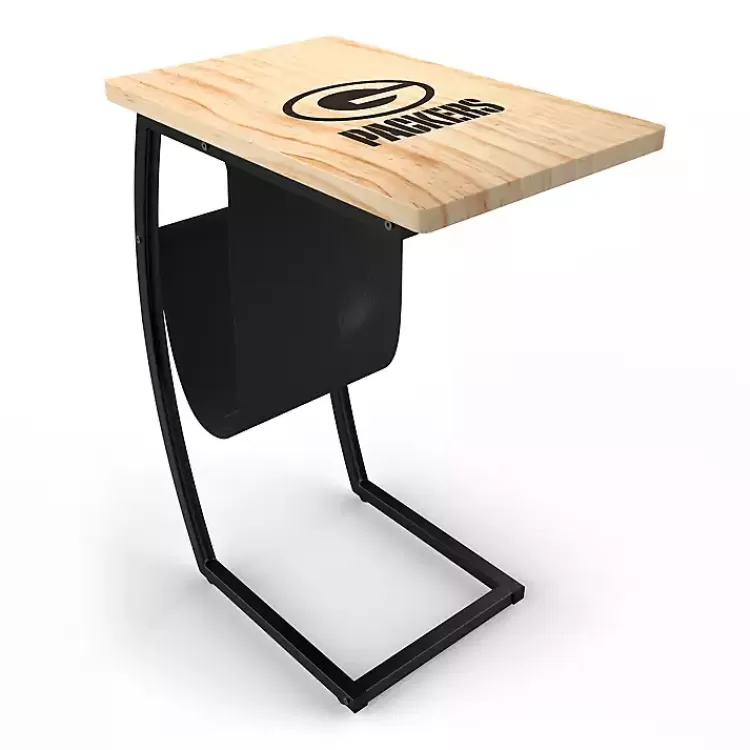 Green Bay Packers Wood C-Table>Kirklands Home Store