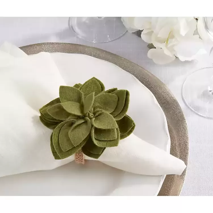 green_blossom_napkin_rings_set_of__2.webp Blossom Napkin Rings, Set of 4>Kirklands Home Clearance