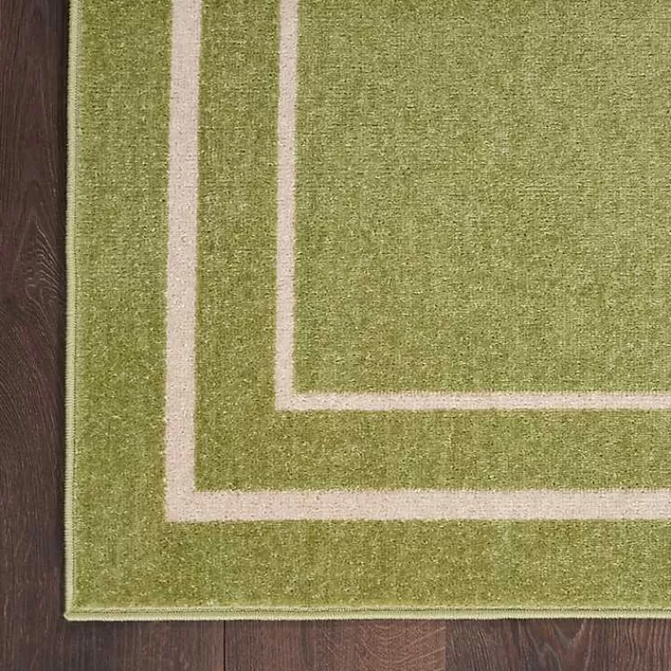 green_bordered_indooroutdoor_area_rug_x_3-1.webp Green Bordered Indoor/Outdoor Area Rug, 6x9>Kirklands Home Fashion