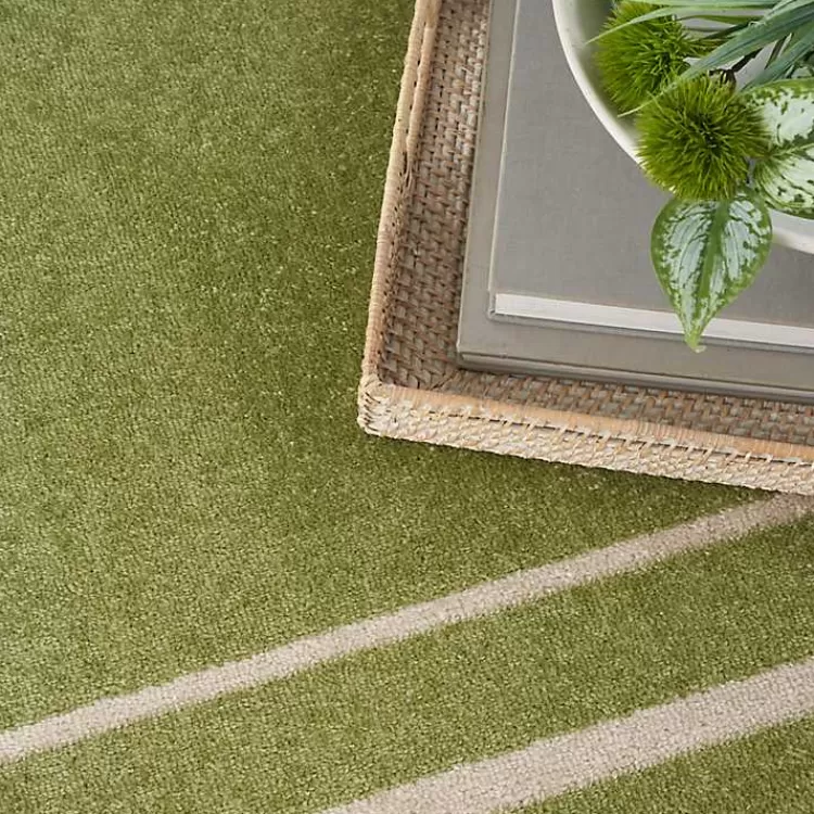 green_bordered_indooroutdoor_area_rug_x_7.webp Green Bordered Indoor/Outdoor Area Rug, 5x7>Kirklands Home Online