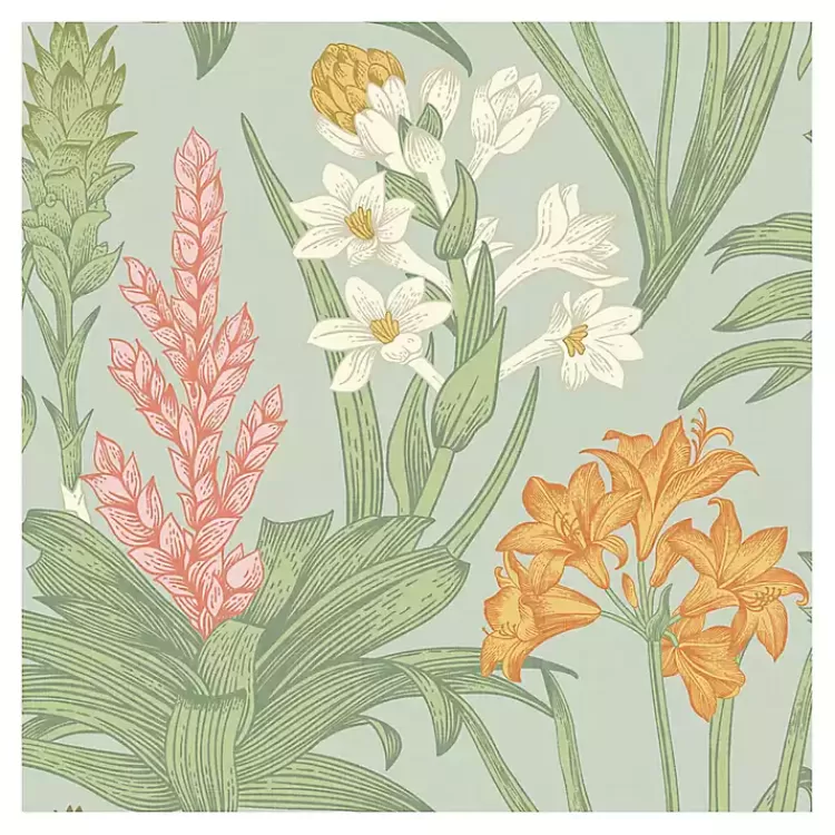 Botanical Villa Peel & Stick Wallpaper>Kirklands Home Outlet