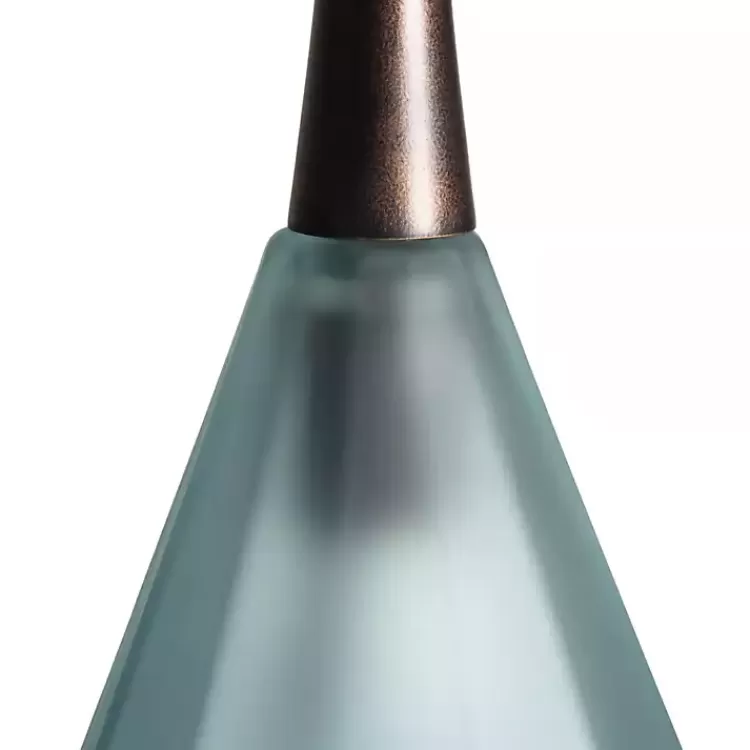 Bronze Glass Ombre Wide Taper Pendant Lamp>Kirklands Home Sale