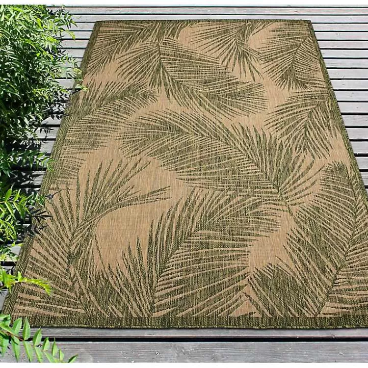 green_cabo_palm_indoor_outdoor_area_rug_x_2.webp Cabo Palm Indoor Outdoor Area Rug, 8x10>Kirklands Home Hot
